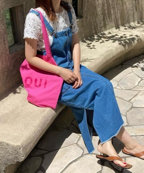 andme（アンドミー）の「コットンツイルカーゴポケットキャミ