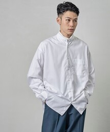 Firsthand（ファーストハンド）の「SHIRT Firsthand by 5525GALLERY/シャツファーストハンド5525ギャラリー バンドカラーシャツ（シャツ/ブラウス）」