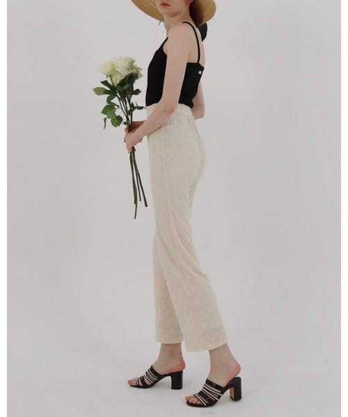 epine（エピヌ）の「flower lace pants（その他パンツ・レディース・イエロー/アイボリー・FREE）」の14枚目の写真