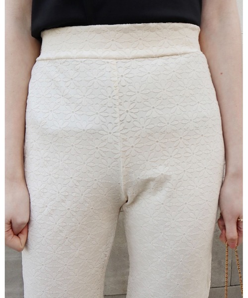 epine（エピヌ）の「flower lace pants（その他パンツ・レディース・イエロー/アイボリー・FREE）」の20枚目の写真