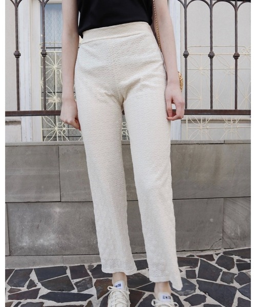 epine（エピヌ）の「flower lace pants（その他パンツ）」 - WEAR