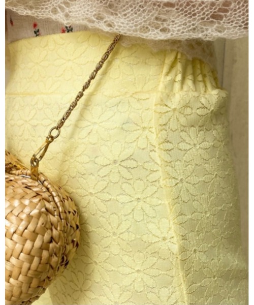 epine（エピヌ）の「flower lace pants（その他パンツ・レディース・イエロー/アイボリー・FREE）」の16枚目の写真