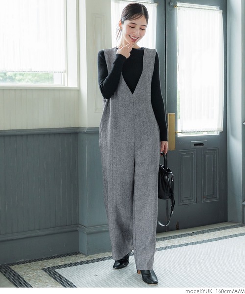 coca（coca）（コカ）の「ヘリンボン柄オーバーオール（サロペット/オーバーオール・レディース・その他/B/A・M/L）」の18枚目の写真