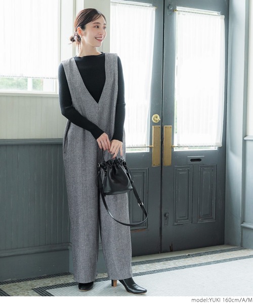 coca（coca）（コカ）の「ヘリンボン柄オーバーオール（サロペット/オーバーオール・レディース・その他/B/A・M/L）」の15枚目の写真