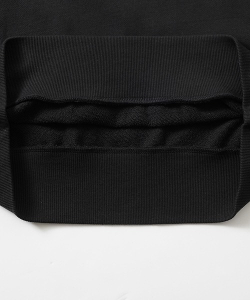 X-girl（エックスガール）の「BOX LOGO WIDE CREW SWEAT TOP（スウェット・レディース・ブラック/イエロー/ライトブルー・S/M）」の14枚目の写真