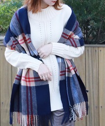 HONEYSUCKLE ROSE | 【HONEYSUCKLE ROSE】オリジナルチェック柄マフラー(マフラー)