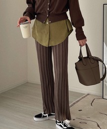 etade（エタード）の「【etade】multi striped pattern knit pants etdwz21a006（その他パンツ）」