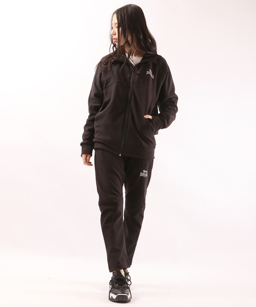 LONSDALE（ロンズデール）の「LONSDALE 裏フリースニット ボンディング ZIPパーカー（パーカー・メンズ・チャコールグレー/ブラック・LL/M/L）」の21枚目の写真