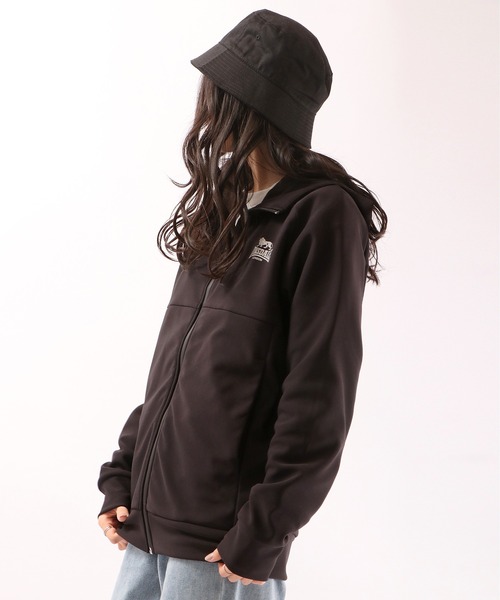 LONSDALE（ロンズデール）の「LONSDALE 裏フリースニット ボンディング ZIPパーカー（パーカー・メンズ・チャコールグレー/ブラック・LL/M/L）」の18枚目の写真