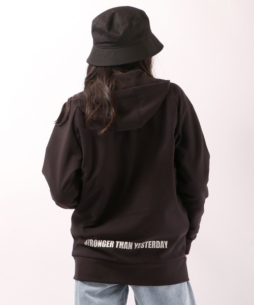 LONSDALE（ロンズデール）の「LONSDALE 裏フリースニット ボンディング ZIPパーカー（パーカー・メンズ・チャコールグレー/ブラック・LL/M/L）」の19枚目の写真