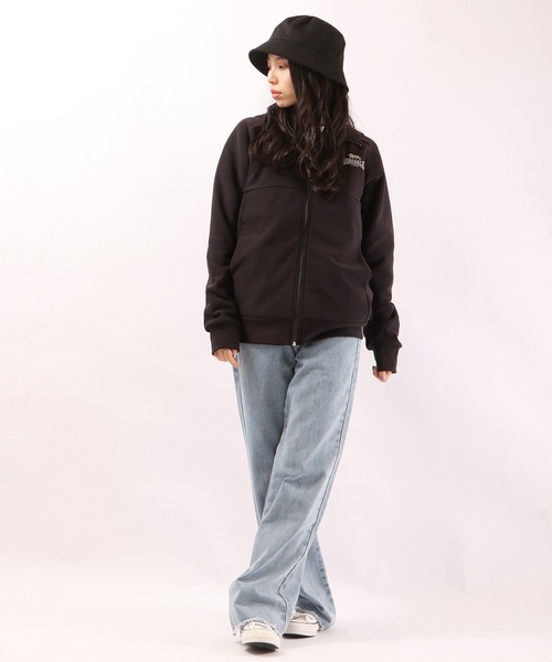 LONSDALE（ロンズデール）の「LONSDALE 裏フリースニット ボンディング ZIPパーカー（パーカー・メンズ・チャコールグレー/ブラック・LL/M/L）」の20枚目の写真