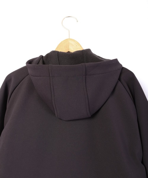 LONSDALE（ロンズデール）の「LONSDALE 裏フリースニット ボンディング ZIPパーカー（パーカー・メンズ・チャコールグレー/ブラック・LL/M/L）」の9枚目の写真