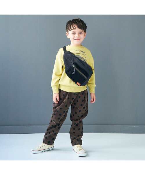 BREEZE（ブリーズ）の「コーデュロイショルダーバッグ（ボディバッグ/ウエストポーチ・キッズ・ブラック/レッド/ベージュ・FREE）」の7枚目の写真