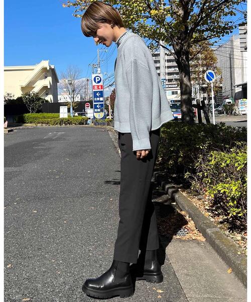 THE SHOP TK (ザ ショップ ティーケー )の「◆【美forパンツ】デレガントテーパードパンツ(その他パンツ・レディース・ブラック/グレー/ダークオレンジ/ブラック系1/ネイビー系6・11/12/13/14/10)」の10枚目の写真