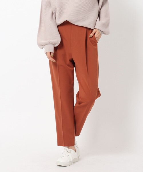 THE SHOP TK (ザ ショップ ティーケー )の「◆【美forパンツ】デレガントテーパードパンツ(その他パンツ・レディース・ブラック/グレー/ダークオレンジ/ブラック系1/ネイビー系6・11/12/13/14/10)」の16枚目の写真