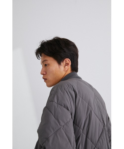 STYLEMIXER（スタイルミキサー）の「ダイヤステッチショートブルゾン（ブルゾン・メンズ・グレー/ライトカーキ/ブラック・LARGE/MEDIUM/X-LARGE）」の20枚目の写真