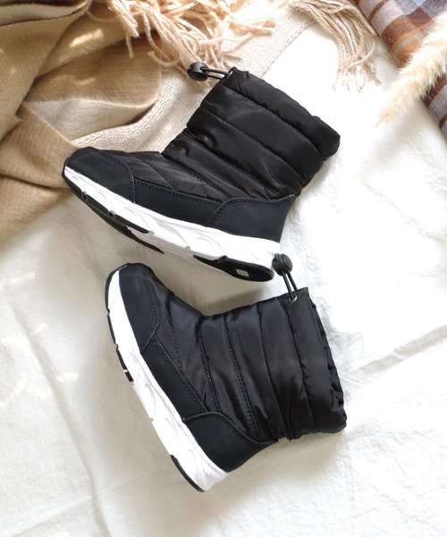 AmiAmi(アミアミ)の「キッズスノーブーツ/防寒ダウンブーツ(ブーツ・キッズ・ブラック/ライトグレー・18cm/19cm/20cm/21cm/22cm)」の17枚目の写真