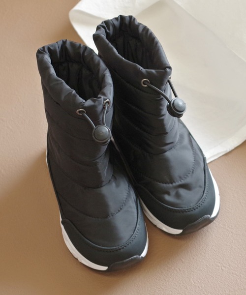 AmiAmi(アミアミ)の「キッズスノーブーツ/防寒ダウンブーツ(ブーツ・キッズ・ブラック/ライトグレー・18cm/19cm/20cm/21cm/22cm)」の9枚目の写真