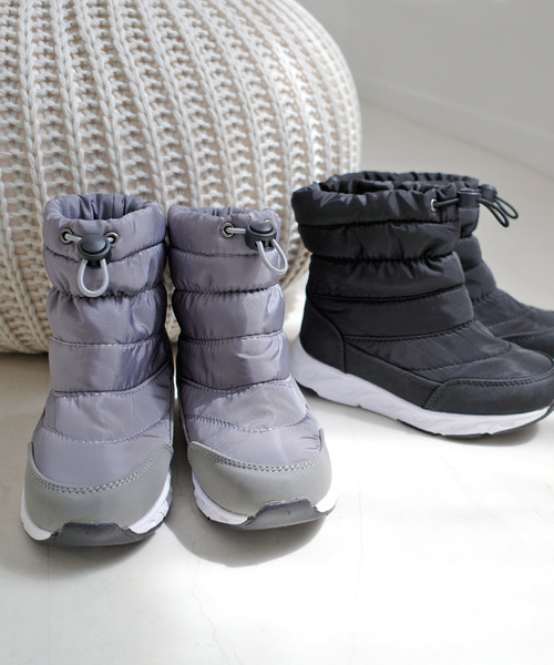 AmiAmi(アミアミ)の「キッズスノーブーツ/防寒ダウンブーツ(ブーツ・キッズ・ブラック/ライトグレー・18cm/19cm/20cm/21cm/22cm)」の22枚目の写真