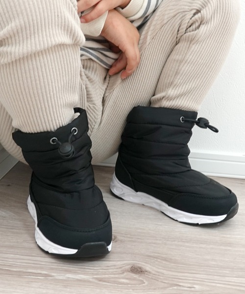 AmiAmi(アミアミ)の「キッズスノーブーツ/防寒ダウンブーツ(ブーツ・キッズ・ブラック/ライトグレー・18cm/19cm/20cm/21cm/22cm)」の21枚目の写真