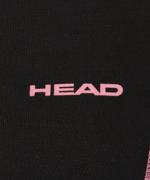 HEAD(ヘッド)の「杢メッシュクルーネック長袖Tシャツ レディース トップス スポーツ ウェア ヨガ ランニング(スポーツグッズ・レディース・ブラック/ピンク/グレー/ブルー・L/M)」の5枚目の写真
