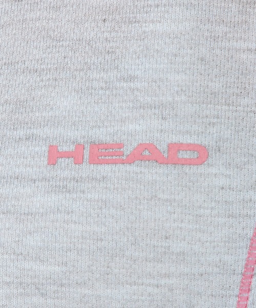 HEAD(ヘッド)の「杢メッシュクルーネック長袖Tシャツ レディース トップス スポーツ ウェア ヨガ ランニング(スポーツグッズ・レディース・ブラック/ピンク/グレー/ブルー・L/M)」の15枚目の写真