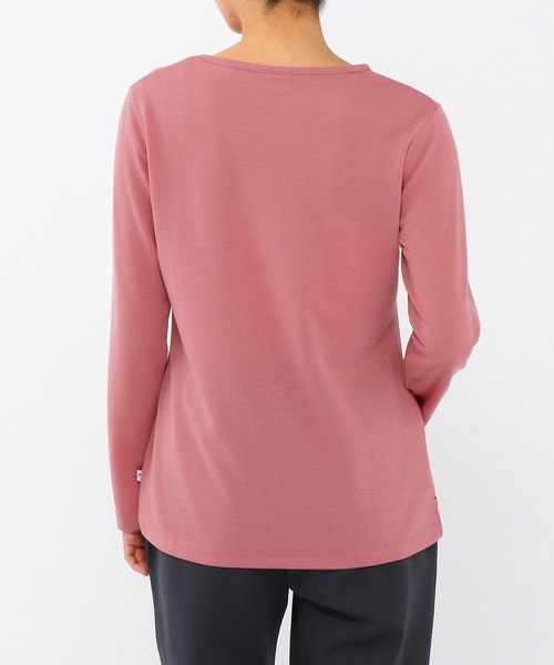 HEAD(ヘッド)の「杢メッシュクルーネック長袖Tシャツ レディース トップス スポーツ ウェア ヨガ ランニング(スポーツグッズ・レディース・ブラック/ピンク/グレー/ブルー・L/M)」の17枚目の写真