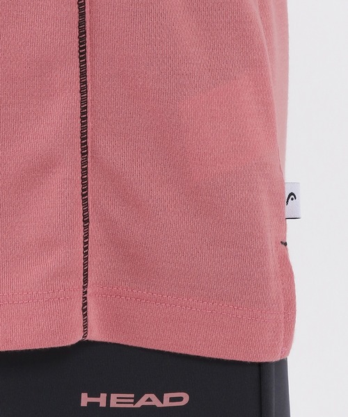 HEAD(ヘッド)の「杢メッシュクルーネック長袖Tシャツ レディース トップス スポーツ ウェア ヨガ ランニング(スポーツグッズ・レディース・ブラック/ピンク/グレー/ブルー・L/M)」の16枚目の写真