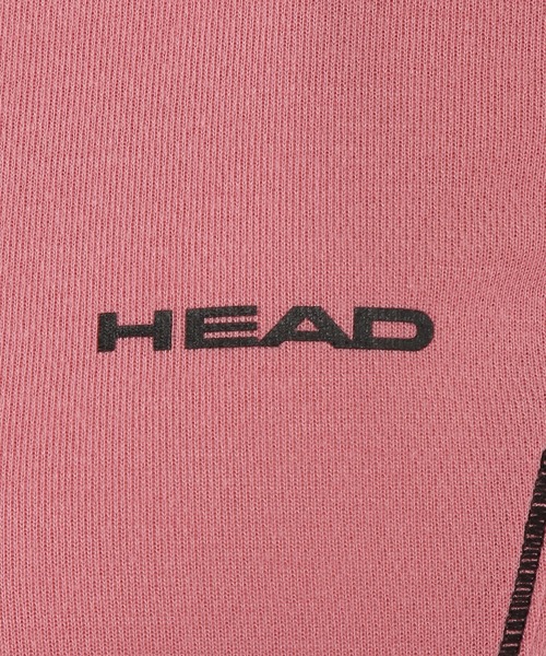 HEAD(ヘッド)の「杢メッシュクルーネック長袖Tシャツ レディース トップス スポーツ ウェア ヨガ ランニング(スポーツグッズ・レディース・ブラック/ピンク/グレー/ブルー・L/M)」の8枚目の写真