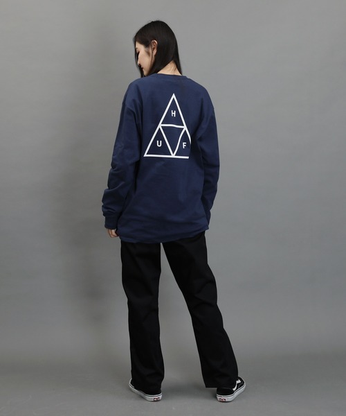 HUF（ハフ）の「【ユニセックスで着用可能】HUF / ハフ BOYD PANT コットン ツイル パンツ（チノパンツ・メンズ・ブラック・MEDIUM/LARGE/X-LARGE/XX-LARGE）」の9枚目の写真
