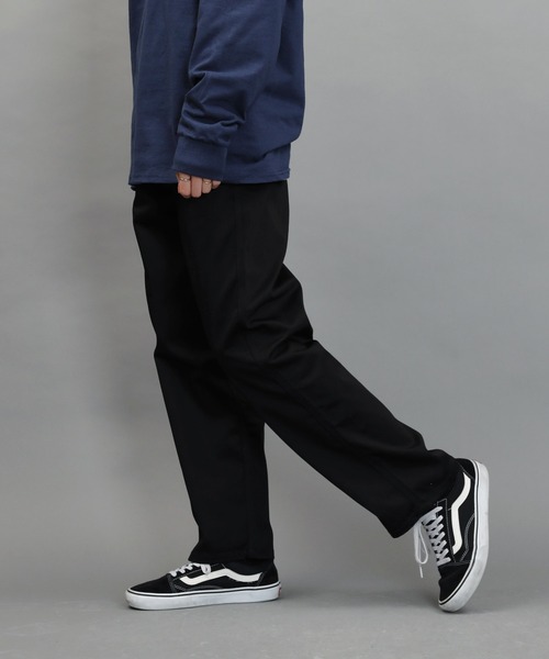 HUF（ハフ）の「【ユニセックスで着用可能】HUF / ハフ BOYD PANT コットン ツイル パンツ（チノパンツ・メンズ・ブラック・MEDIUM/LARGE/X-LARGE/XX-LARGE）」の5枚目の写真