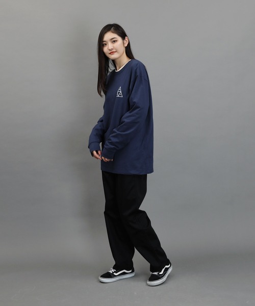 HUF（ハフ）の「【ユニセックスで着用可能】HUF / ハフ BOYD PANT コットン ツイル パンツ（チノパンツ・メンズ・ブラック・MEDIUM/LARGE/X-LARGE/XX-LARGE）」の6枚目の写真