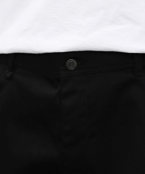 HUF（ハフ）の「【ユニセックスで着用可能】HUF / ハフ BOYD PANT コットン ツイル パンツ（チノパンツ・メンズ・ブラック・MEDIUM/LARGE/X-LARGE/XX-LARGE）」の16枚目の写真