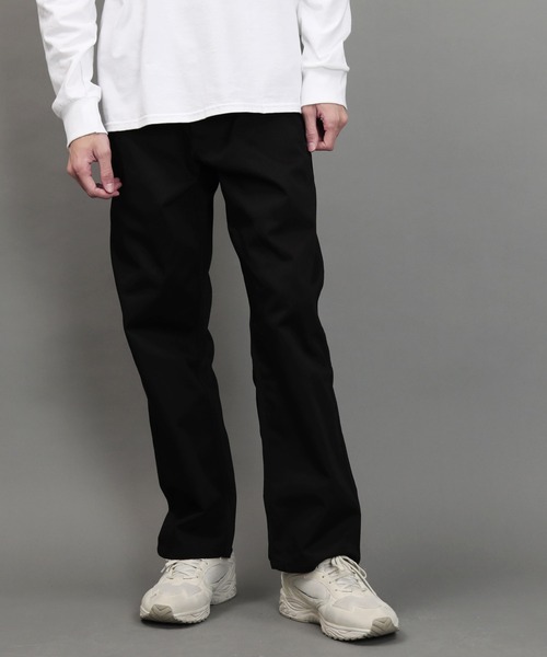 HUF（ハフ）の「【ユニセックスで着用可能】HUF / ハフ BOYD PANT コットン ツイル パンツ（チノパンツ・メンズ・ブラック・MEDIUM/LARGE/X-LARGE/XX-LARGE）」の22枚目の写真