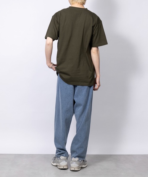 Printstar（プリントスター）の「【Printstar】heavy weight premium cotton v neck short sleeve t-shirt / ヘビーウェイト プレミアムコットン VネックTシャツ ※（Tシャツ/カットソー・レディース・カーキ/ブラック/ホワイト/バーガンディー/グレー・SMALL/MEDIUM/LARGE/X-LARGE）」の21枚目の写真