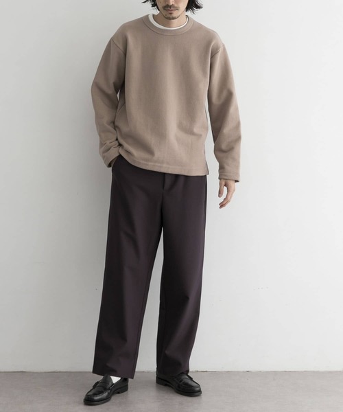 UR Lab.（アーバンリサーチラボ）の「ワイドテーパードカラーパンツ（その他パンツ・メンズ・ブラック/ロイヤルブルー/ボルドー/カーキ/パープル・LARGE/MEDIUM）」の18枚目の写真