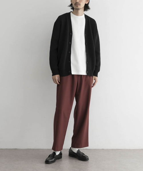 UR Lab.（アーバンリサーチラボ）の「ワイドテーパードカラーパンツ（その他パンツ・メンズ・ブラック/ロイヤルブルー/ボルドー/カーキ/パープル・LARGE/MEDIUM）」の13枚目の写真