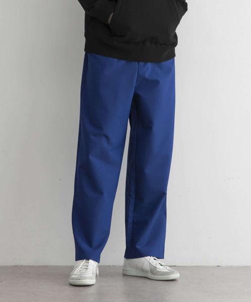 UR Lab.（アーバンリサーチラボ）の「ワイドテーパードカラーパンツ（その他パンツ・メンズ・ブラック/ロイヤルブルー/ボルドー/カーキ/パープル・LARGE/MEDIUM）」の12枚目の写真