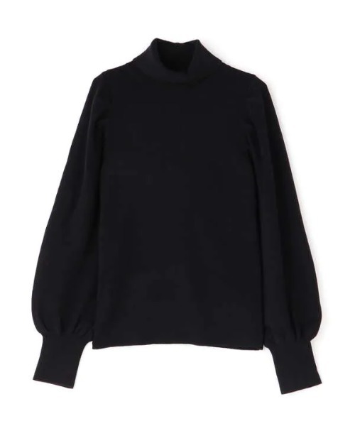 N.（N. Natural Beauty Basic）（エヌエヌナチュラルビューティーベーシック）の「◆パワーショルダータートルネックニット（ニット/セーター・レディース・オフホワイト/ブラック/グリーン・MEDIUM）」の18枚目の写真