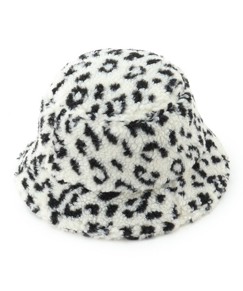 SHOO・LA・RUE（シューラルー）の「◆ボアハット（ハット・キッズ・ブラウン系/アイボリー系・42/43）」の6枚目の写真