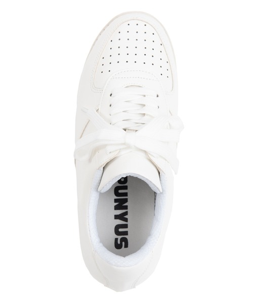 PUNYUS(プニュズ)の「ローカット厚底スニーカー(スニーカー・レディース・ブラック/ホワイト・3/2/1/4)」の13枚目の写真