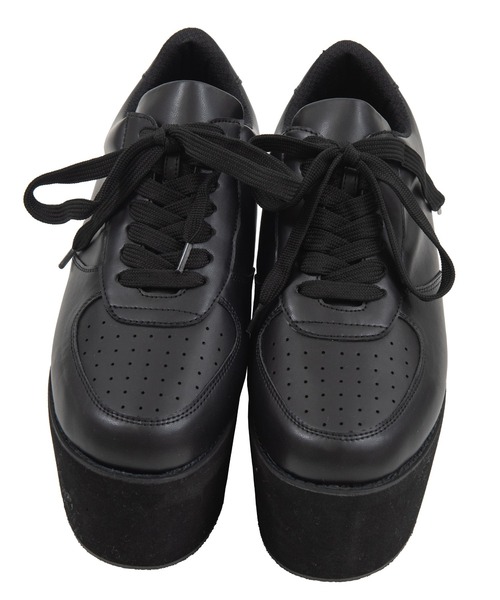 PUNYUS(プニュズ)の「ローカット厚底スニーカー(スニーカー・レディース・ブラック/ホワイト・3/2/1/4)」の9枚目の写真