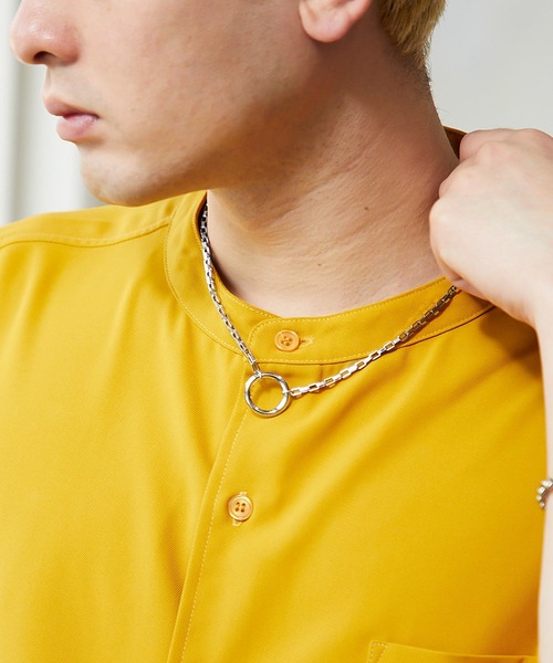 NILWAY（ニルウェイ）の「リングペンダントラリエットネックレス（ネックレス・メンズ・シルバー/ゴールド/シルバー系その他/ゴールド系その他/シルバー系その他2/ゴールド系その他2・FREE）」の2枚目の写真