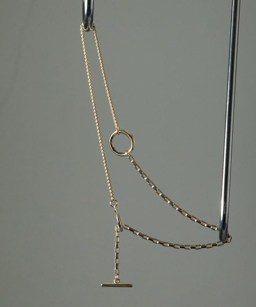 NILWAY（ニルウェイ）の「リングペンダントラリエットネックレス（ネックレス・メンズ・シルバー/ゴールド/シルバー系その他/ゴールド系その他/シルバー系その他2/ゴールド系その他2・FREE）」の6枚目の写真