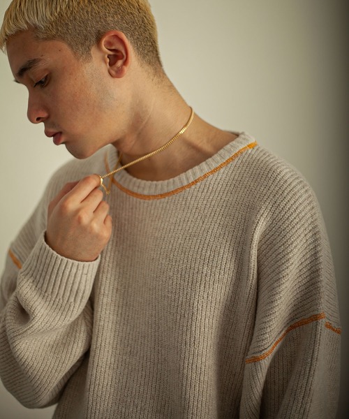 NILWAY（ニルウェイ）の「リングペンダントラリエットネックレス（ネックレス・メンズ・シルバー/ゴールド/シルバー系その他/ゴールド系その他/シルバー系その他2/ゴールド系その他2・FREE）」の16枚目の写真