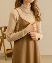 メランジタートルニット/【WEB/EC限定商品】