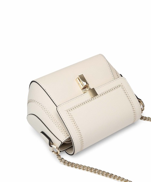 SAISON DE PAPILLON（セゾンドパピヨン）の「【満点評価】メタル チェーン ショルダーバッグ 可愛い（ショルダーバッグ・レディース・ブラック/オフホワイト・フリー）」の13枚目の写真