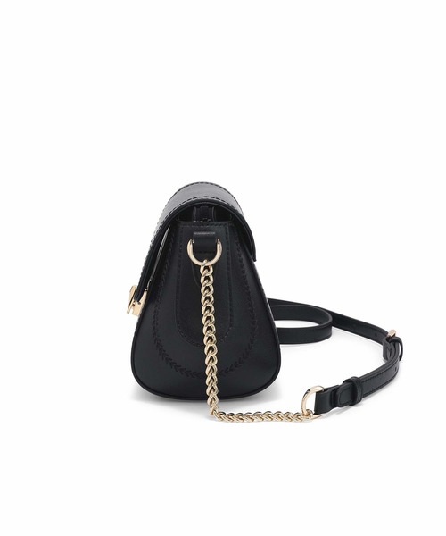 SAISON DE PAPILLON（セゾンドパピヨン）の「【満点評価】メタル チェーン ショルダーバッグ 可愛い（ショルダーバッグ・レディース・ブラック/オフホワイト・フリー）」の20枚目の写真