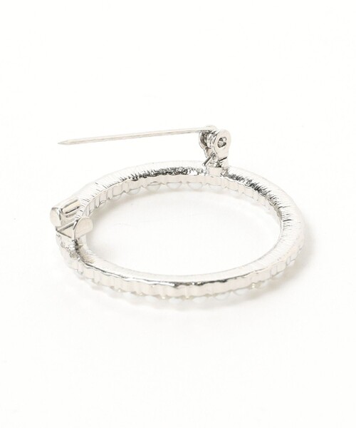 B:MING by BEAMS（ビーミングバイビームス）の「【セレモニー・フォーマル】パール サークル ブローチ（ブローチ/コサージュ・レディース・ホワイト/ゴールド・ONE SIZE）」の8枚目の写真