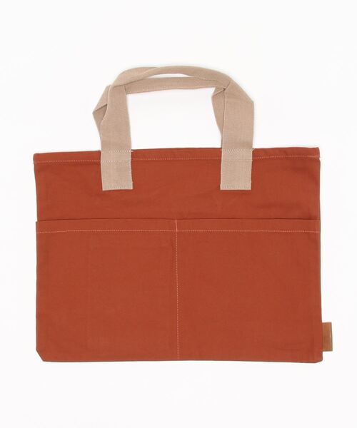 ikka（イッカ）の「【キッズ】ヘビーキャンバストートBAG（トートバッグ・キッズ・ベージュ/ブラウン・FREE）」の4枚目の写真